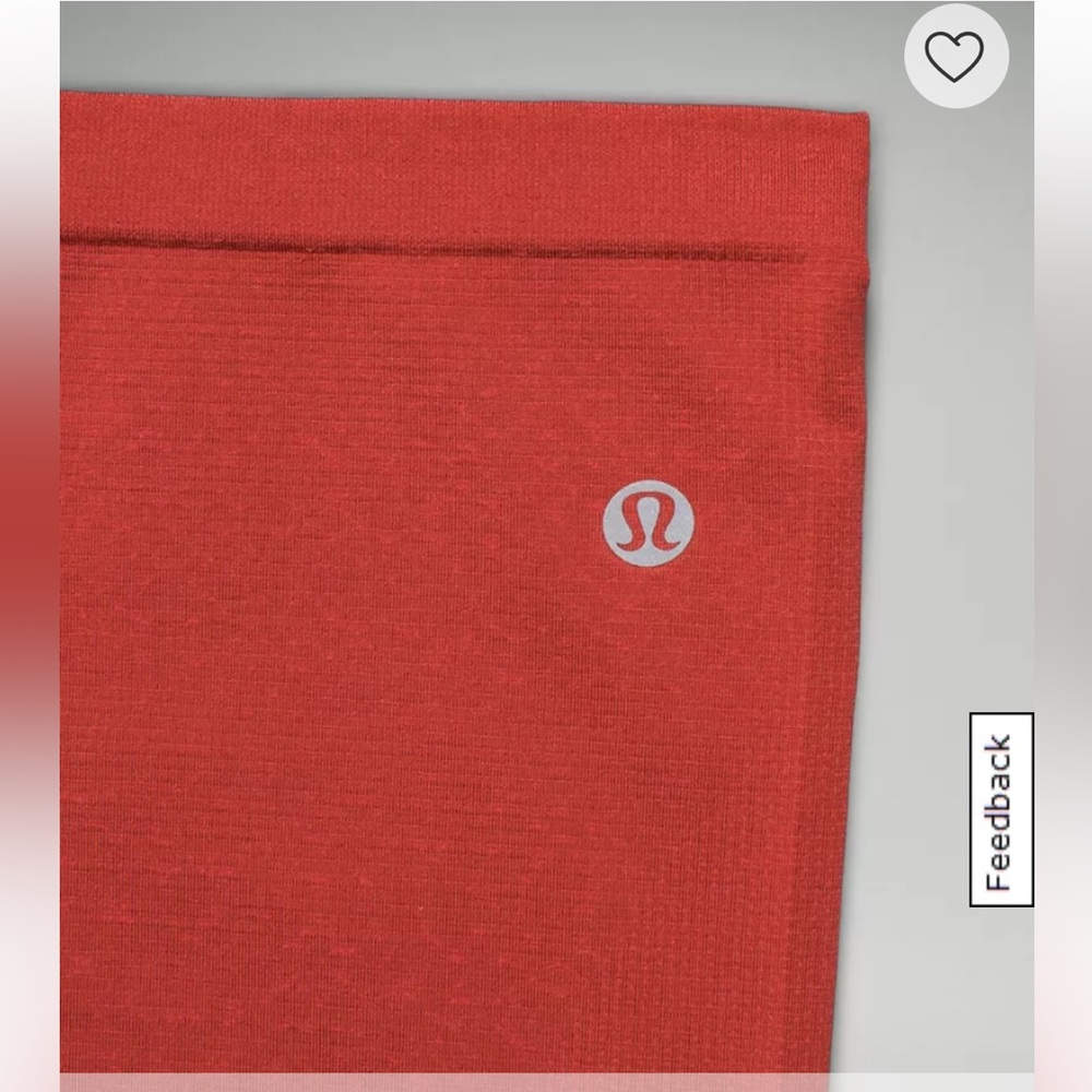 Lululemon Seamless Neck Gaiter
Red Rock/Love Red - Picture 3 of 5